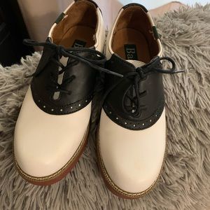 Kid’s Vintage Bass Saddle Oxfords size 2